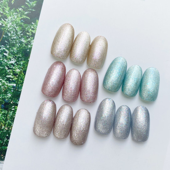 2層のラメが新鮮 新入荷したスターギャラクシーネイル New Nail Me 2層のラメが新鮮 新入荷したスターギャラクシーネイル New Nail Me