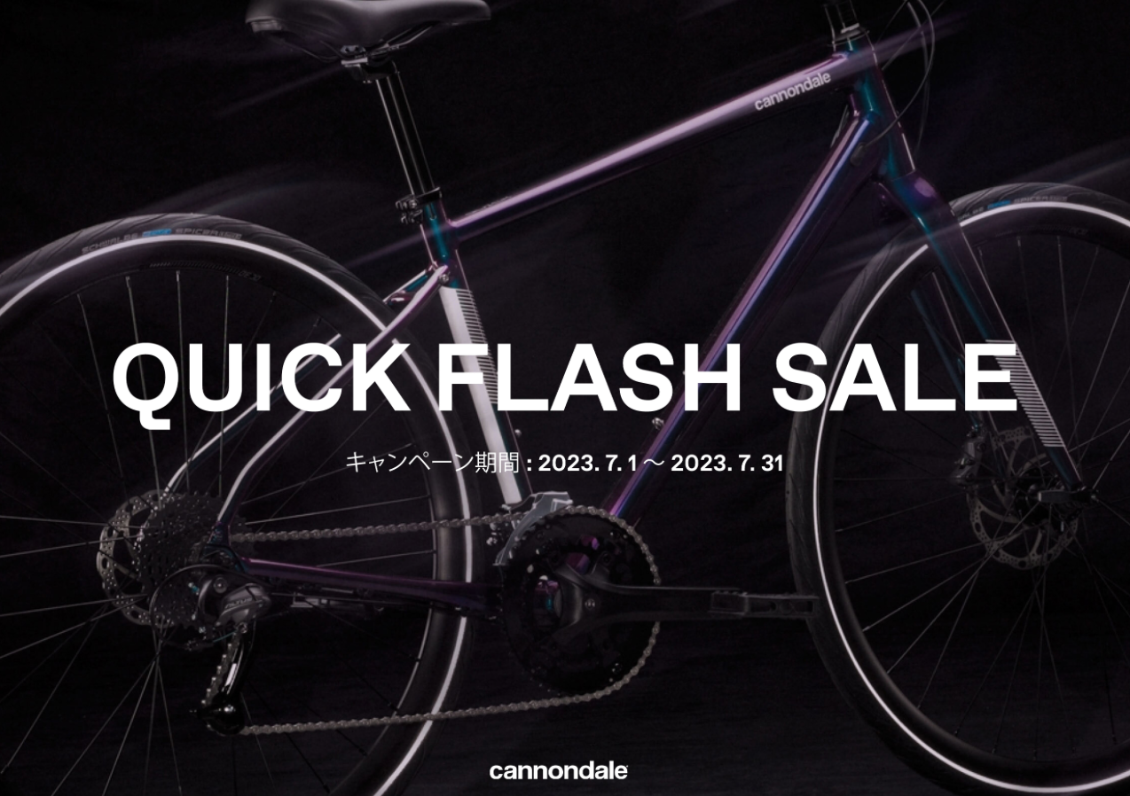 CANNONDALE QUICK3 /カメレオン クイック キャノンデール
