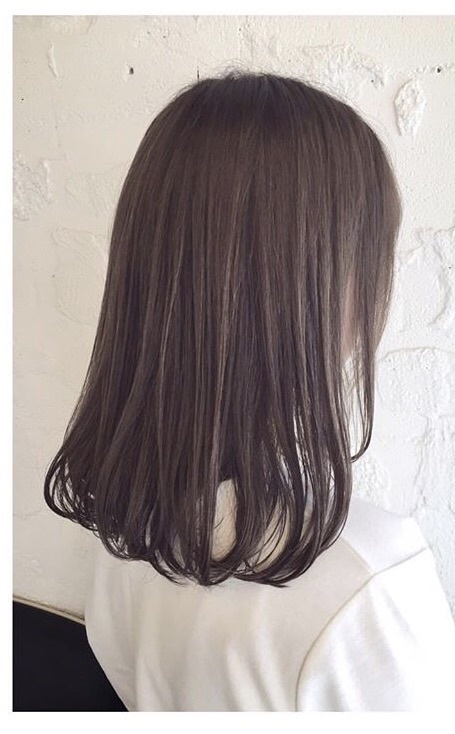 シンプルに凄く可愛い 人気の鎖骨レングス 東京 美容師 ロックンロール