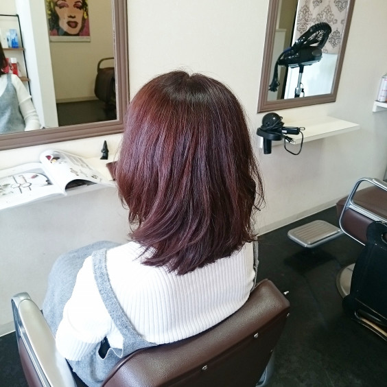 ラベンダーブラウン Hair Growin Stage ラベンダーブラウン Hair Growin Stage