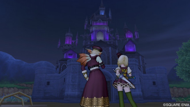 魚男君 大きな古城の家を建てる 白雪家劇場