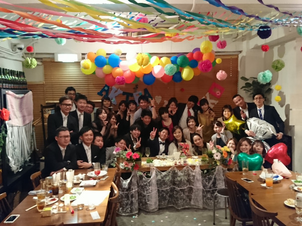 テラスハウスで完全オリジナル結婚式二次会パーティーを テラスハウス浅野blog 小倉で結婚式二次会ならココ