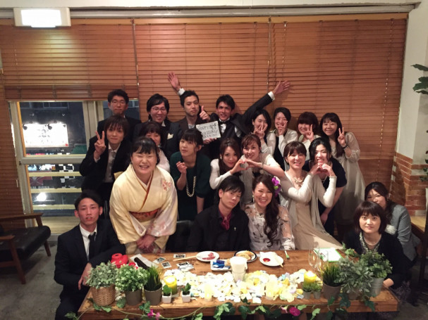 結婚式二次会 Memory 17 5 4 テラスハウス浅野blog 小倉で結婚式二次会ならココ