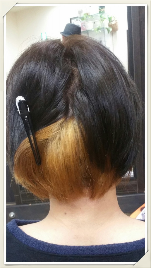 デビューは 判りやすい2トーンカラー で 脱サラ美容師 ツドメ S Ownd