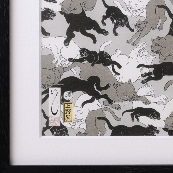 BE@RBRICK 石川真澄「猫しぐさ名採模様」 100% 思いだし ＆ 400% 