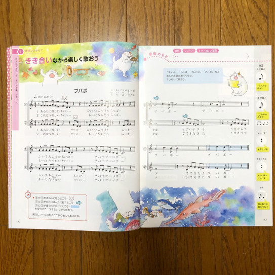 小学校音楽の教科書 音楽のおくりもの 4 6年生イラスト Miyuki Yoshizawa