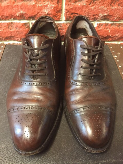 三陽山長 琴四郎 オールソール クリーニング 腰裏修理 サブリナシューシャイン公式ブログ