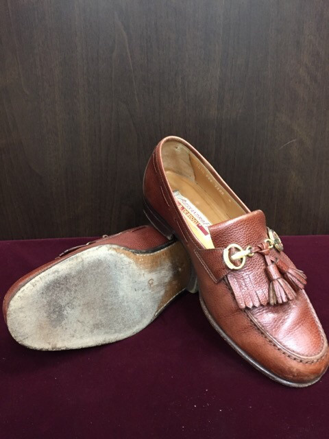 A Testoniキルトタッセルローファー オールソール修理 サブリナシューシャイン公式ブログ