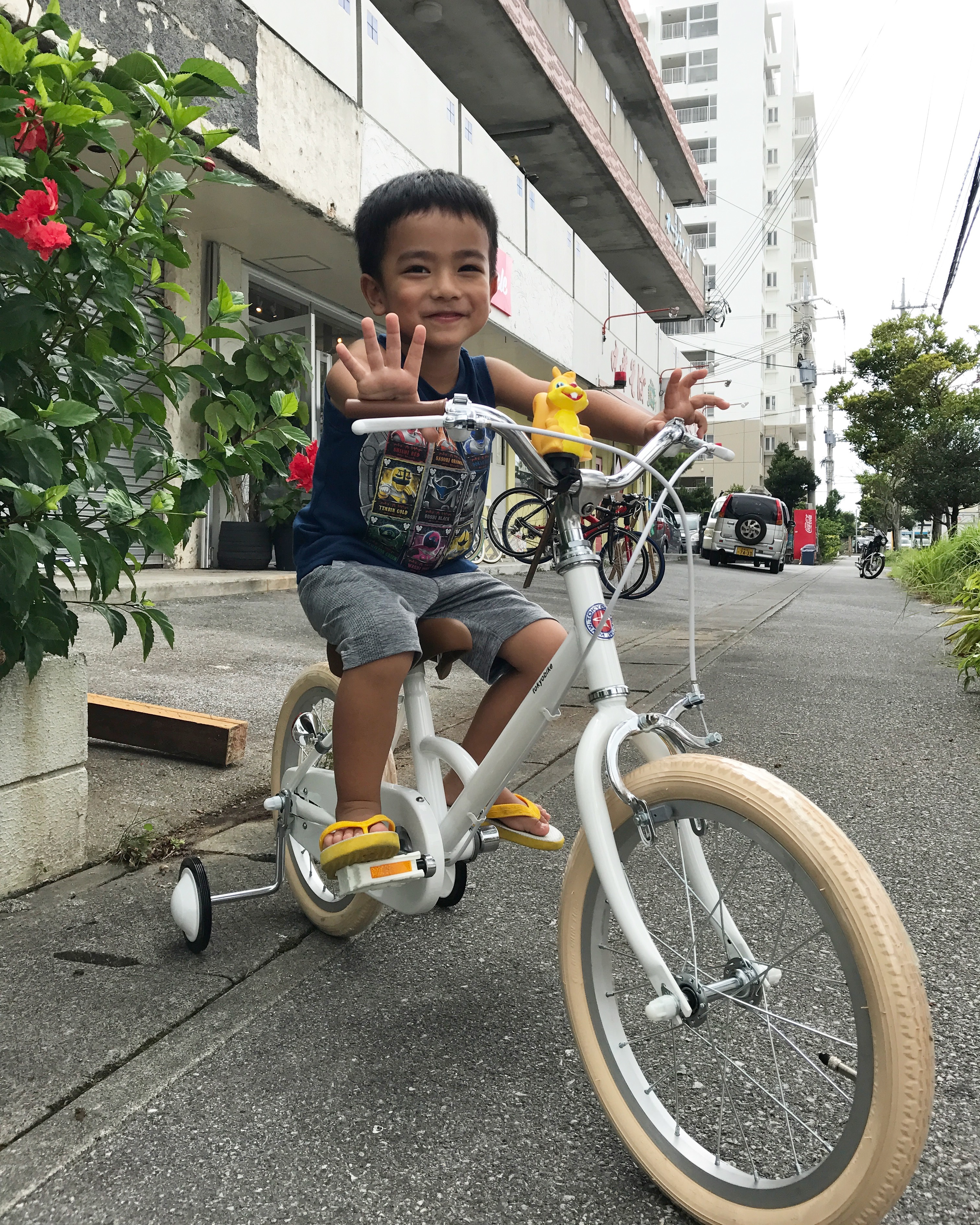 子供の笑顔は良いもんですね～little tokyobike 納車  TairaCycle