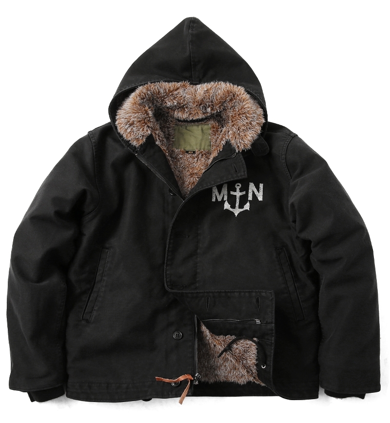 NAVY DEPERTMENT デッキジャケット フランス軍 ボアジャケット フランス軍デッキジャケット [NAVY / Dead Stock] - Fresh