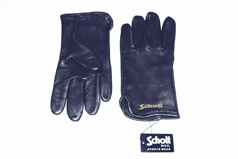 Schott ディアスキンレザーグローブ 吸い付くような柔らかさ「ディアスキン（鹿革）レザーグローブ