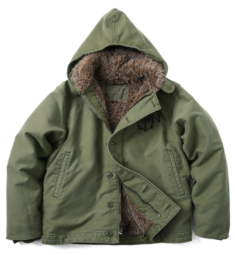 NAVY DEPERTMENT デッキジャケット フランス軍 ボアジャケット フランス軍デッキジャケット [NAVY / Dead Stock] - Fresh