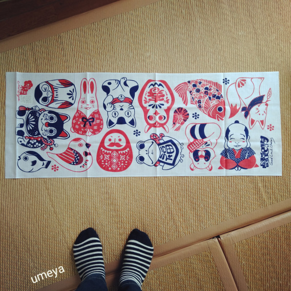 東急ハンズ博多店さん１０周年記念企画イラスト 梅屋