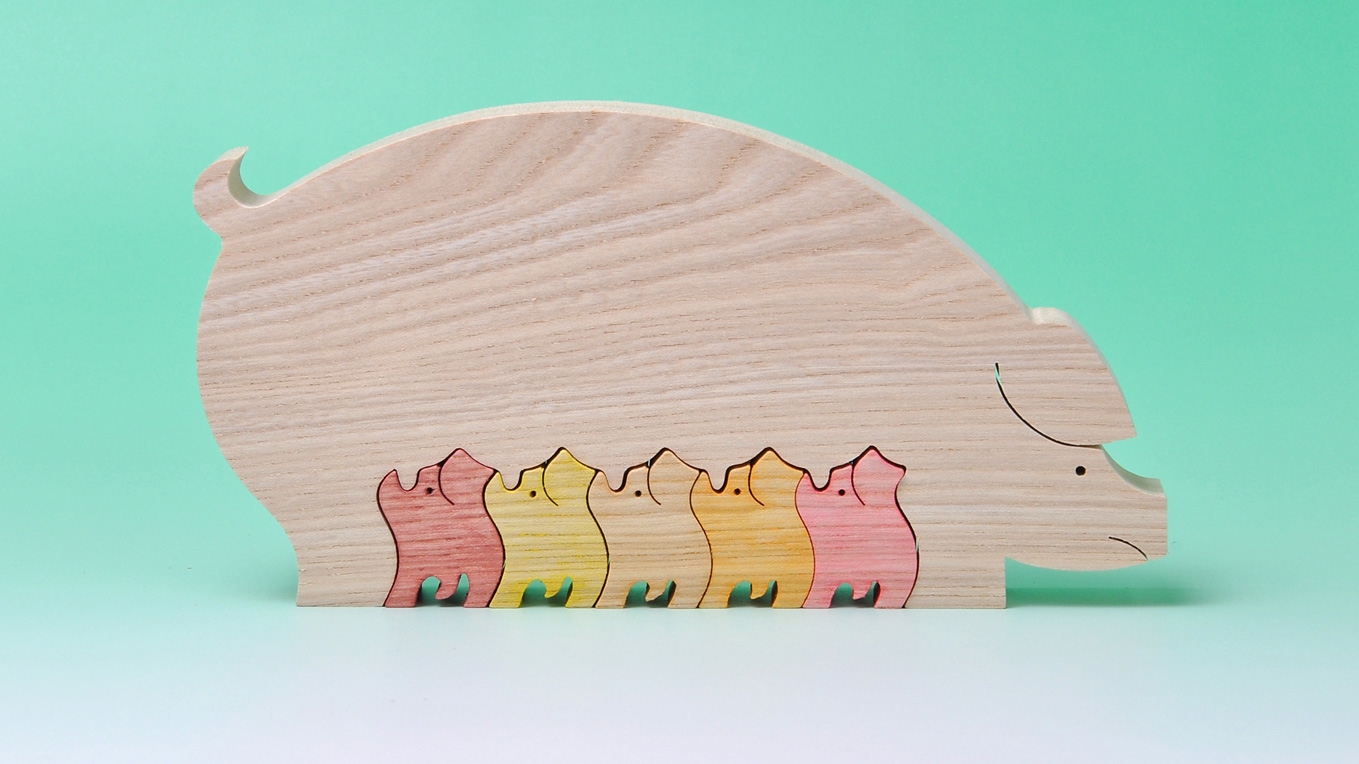 小黒三郎の組み木展 －ありがとう くらしき－ | 日本郷土玩具館