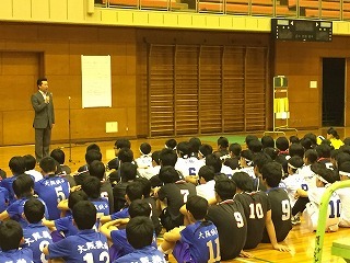 中学男子部 大阪狭山市長杯出場(H28/7/16) 狭山デルフィーノJr.小学男女子バレーボール