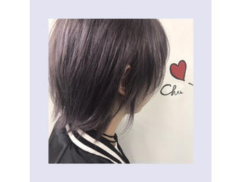 赤髪からカラーチェンジ システィーン モーヴ Cyndy Color Salon