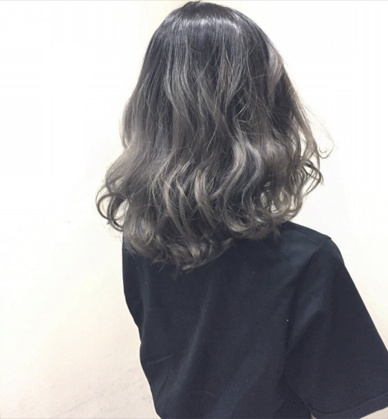 ミディアムボブ グラデーションカラー 心斎橋opa10f Allys Hair きょうすけ Ownd