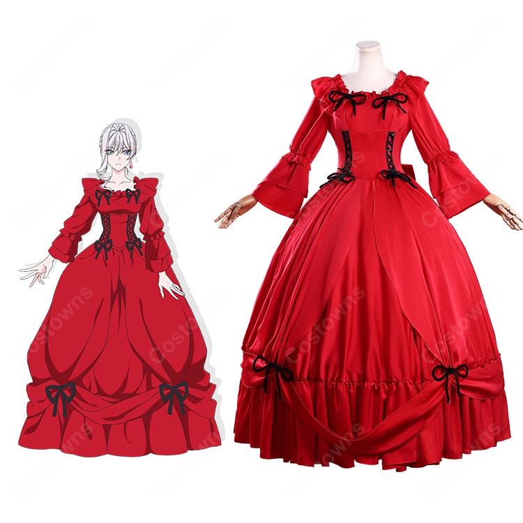 最後にひとつだけお願いしてもよろしいでしょうか　スカーレット衣装　コスプレ 🌹華やかに咲く貴族の気品をあなたに——「スカーレット・エル・ヴァン