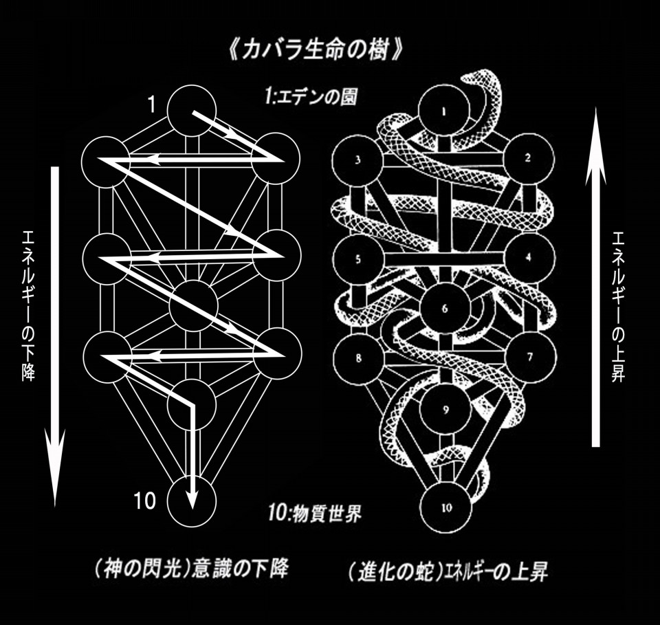 カバラ 生命の樹 10個のセフィロト コズミックヒーリング企画 俳句教室