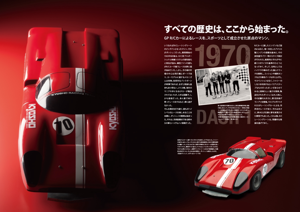 京商グランプリ50周年記念 Born in the Race！ | Kyosho Style