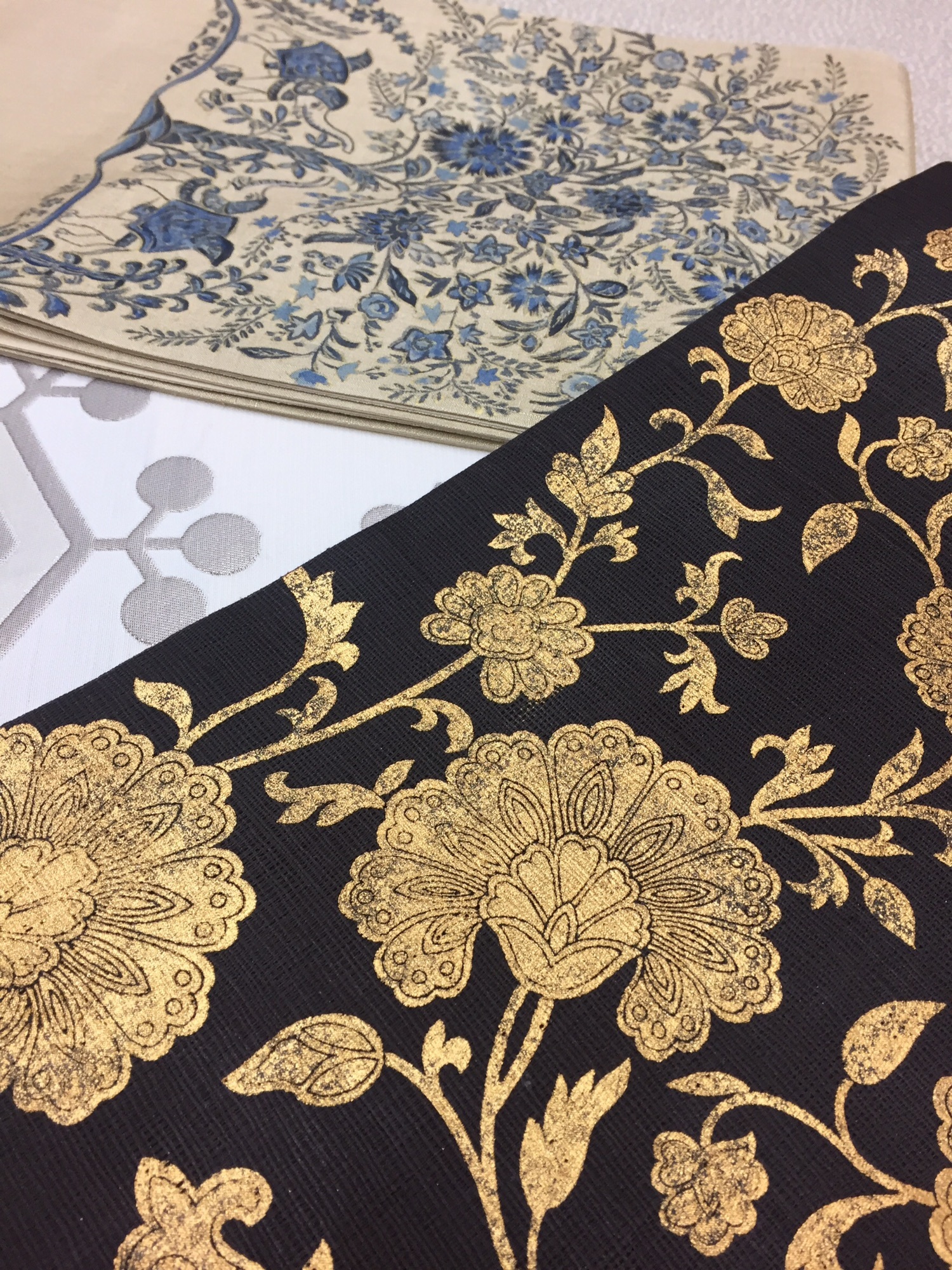 アジアの染織 ファッション 貴久樹インド更紗帯