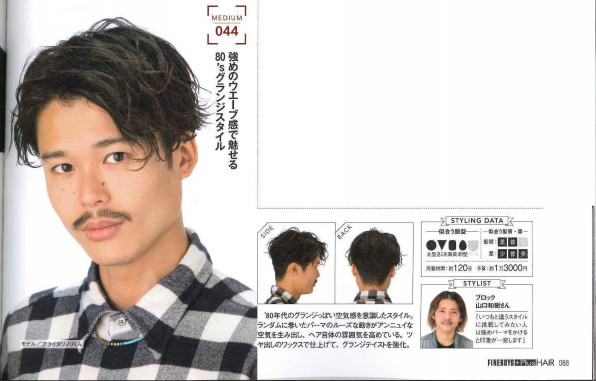 Fineboys Plus Hair オシャレヘアカタログ 16 Spring Bloc Japon 渋谷区宇田川町のヘアサロン Online Shop