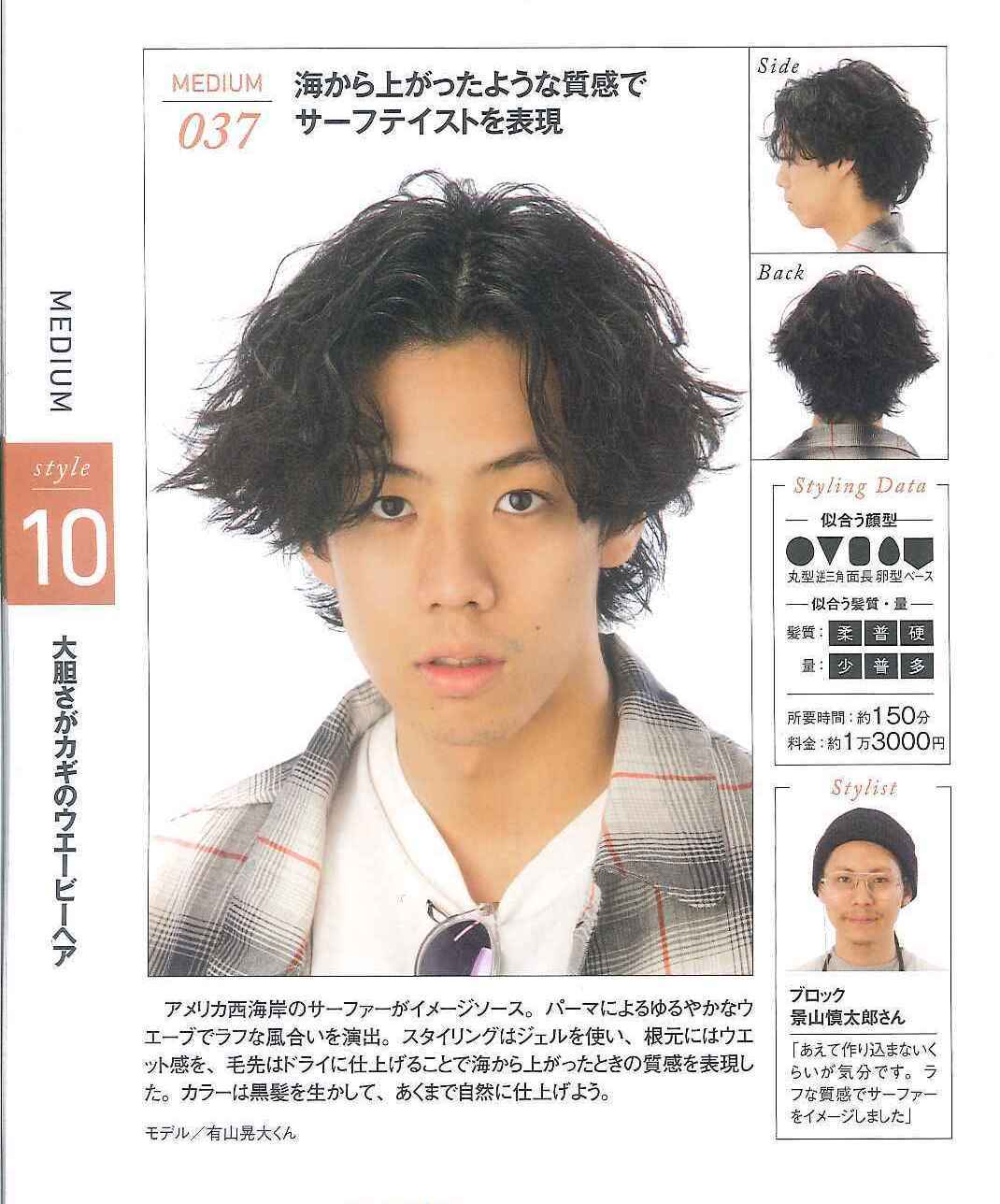 Fineboys Plus Hair おしゃれヘアカタログ 15 16 Autumn Winter Bloc Japon 渋谷区宇田川町のヘアサロン ブロックジャポン