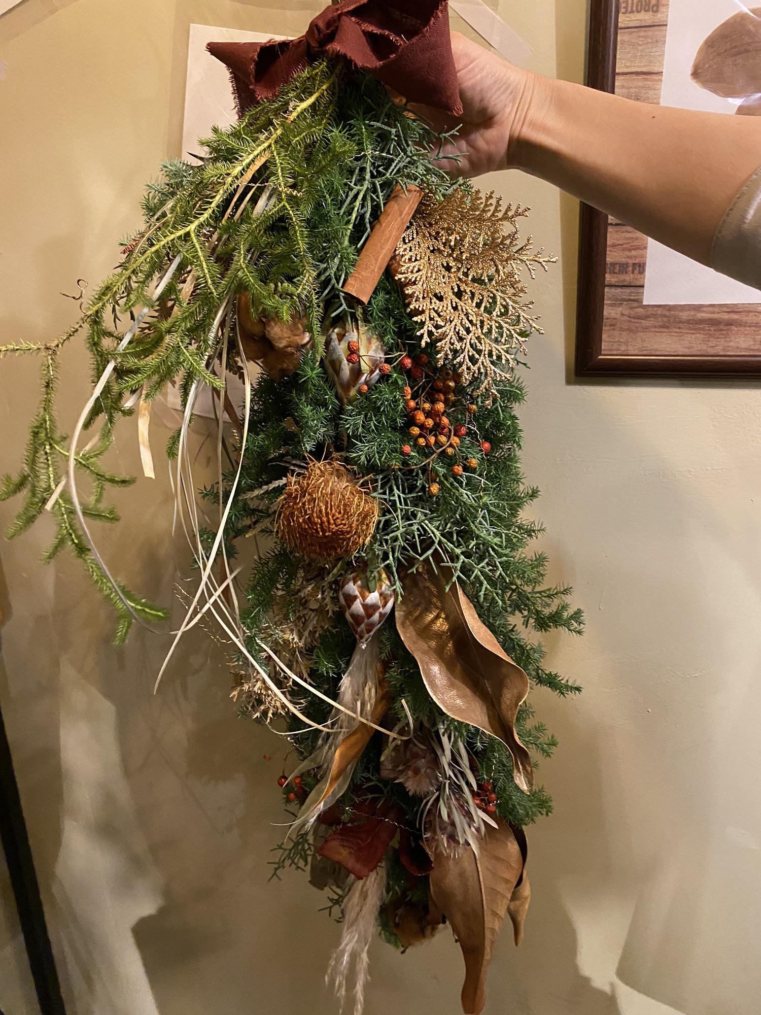 クリスマススワッグみなさまの作品紹介 | ドライフラワー専門店 LYRICAL