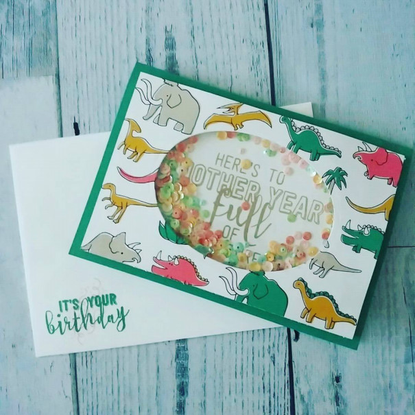 2歳の男の子へのバースデーシェイカーカード Mami Craft S Let S Enjoy Stampin Life With Me 2歳の男の子へのバースデーシェイカーカード Mami Craft S Let S Enjoy Stampin Life With Me