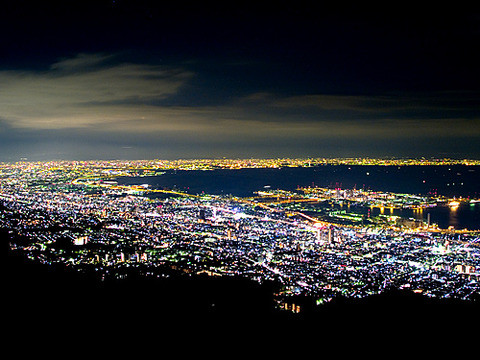 関西人気夜景デート 摩耶山 掬星台 まやさん きくせいだい 関西女子とぴ