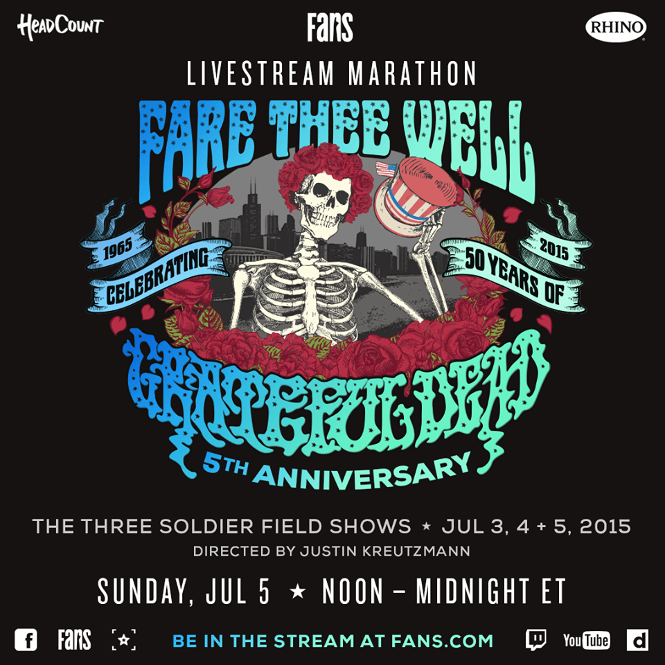 GRATEFUL DEAD 50 / FARE THEE WELLから5年。アメリカに刻まれてきた