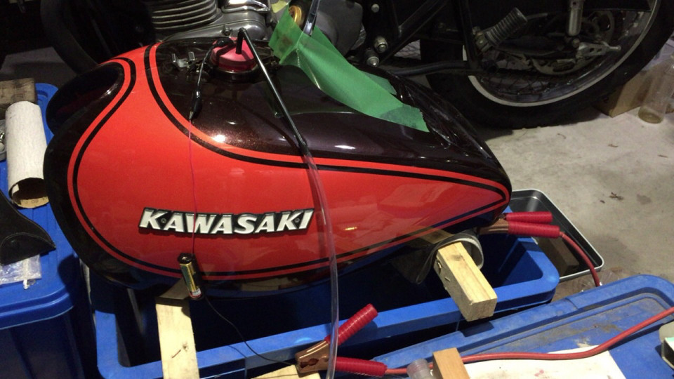 サンポールでサビ取り後 自家製亜鉛メッキに再度挑戦です Nystaek S K Ownd サンポールでサビ取り後 自家製亜鉛メッキに再度挑戦です Nystaek S K Ownd