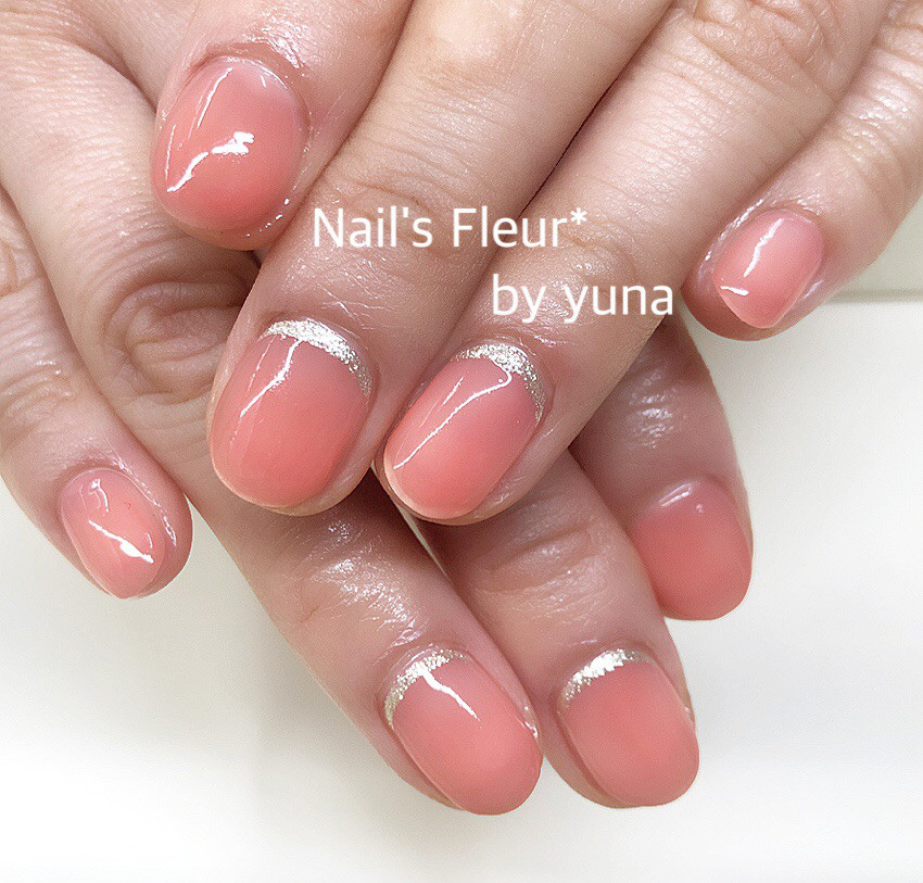 うるツヤ コーラルピンク Nail S Fleur