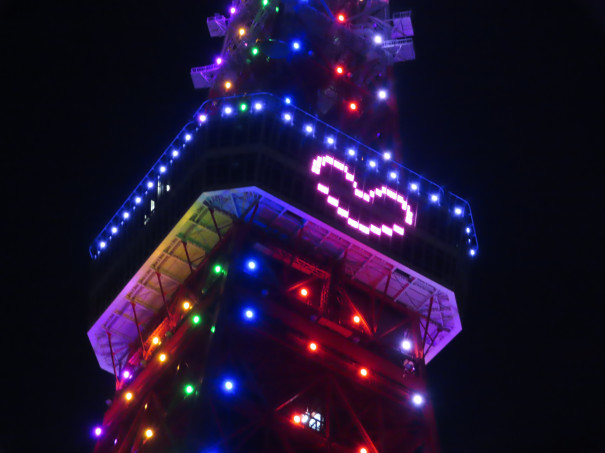 年12月28日 東京タワー Smapファン有志による東京タワースペシャルライトアップ Towerup