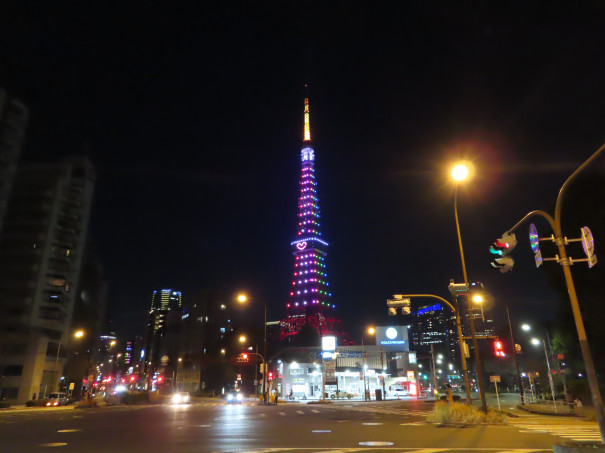 年12月28日 東京タワー Smapファン有志による東京タワースペシャルライトアップ Towerup
