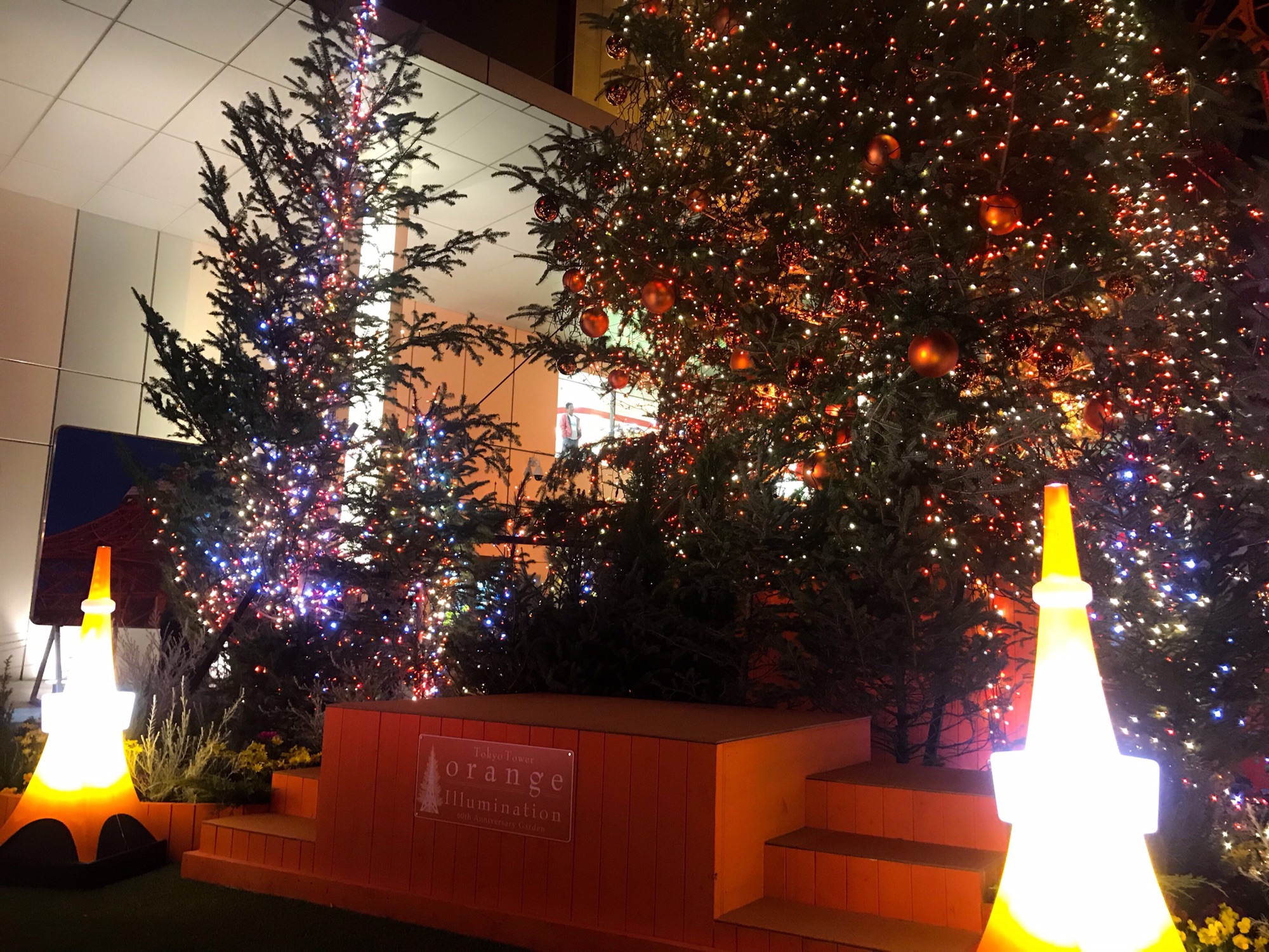 2018年11月3日「東京タワー ダイヤモンドヴェール 「クリスマスツリー