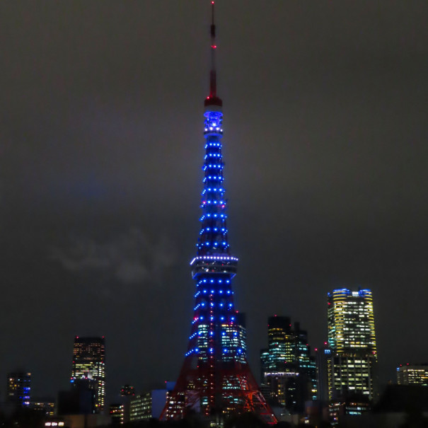 年12月14日 東京タワー イベントコラボ ライトアップ Towerup