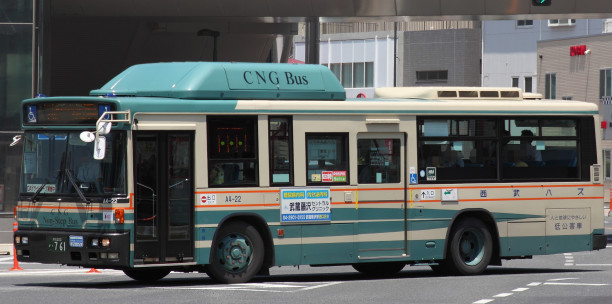 西武バス Kl Ua452kan Cng 西日本車体資料館