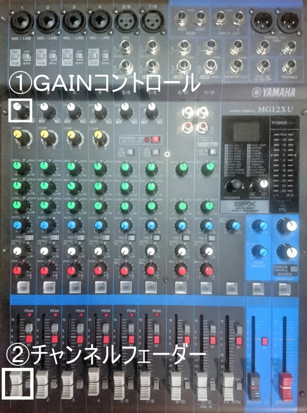意外とややこしい ミキサーの音量操作 うらかたやさん 意外とややこしい ミキサーの音量操作 うらかたやさん