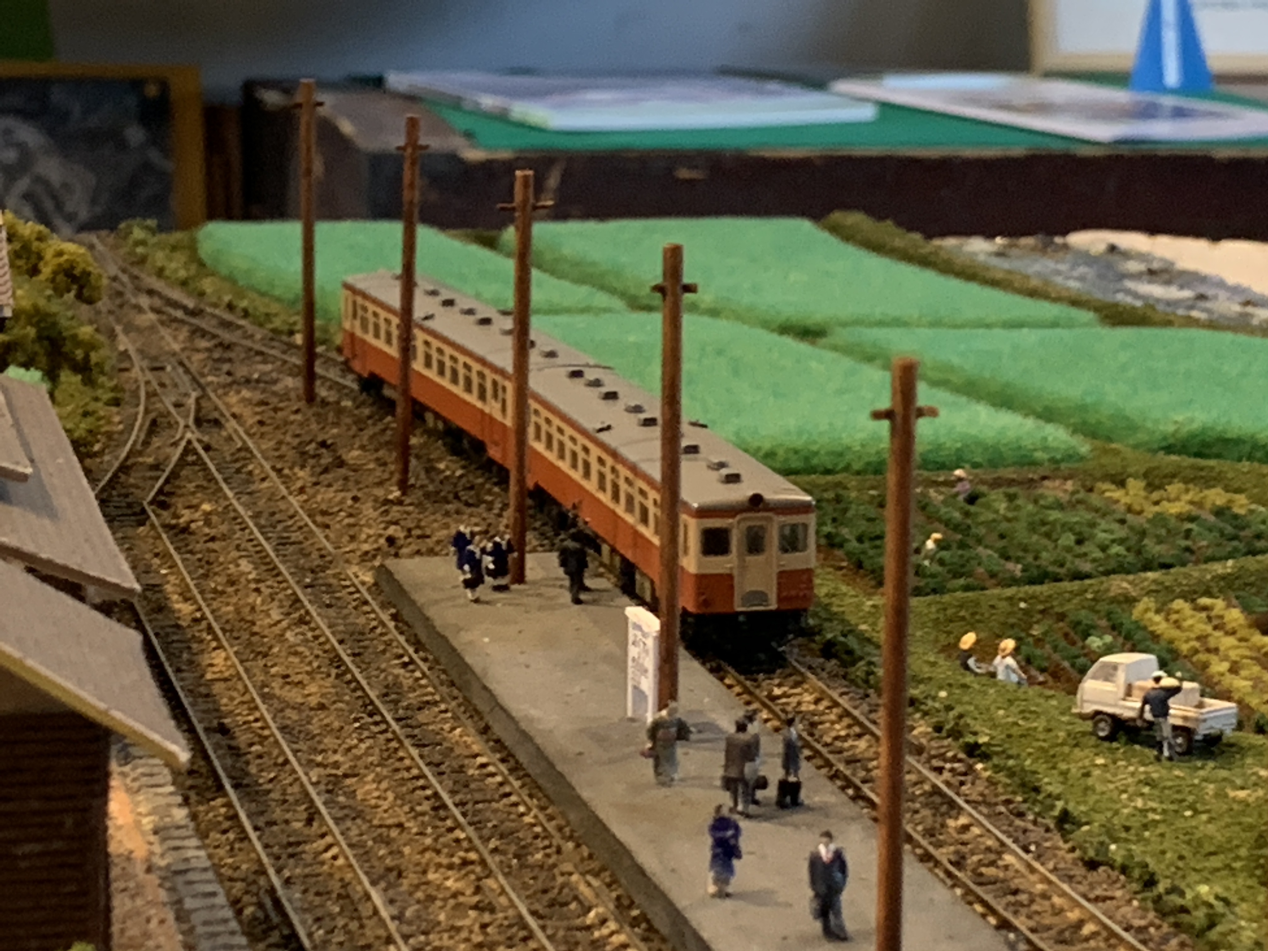 模型リスト】ジオラマ「ありし日の国鉄篠山線福住駅周辺の賑わい