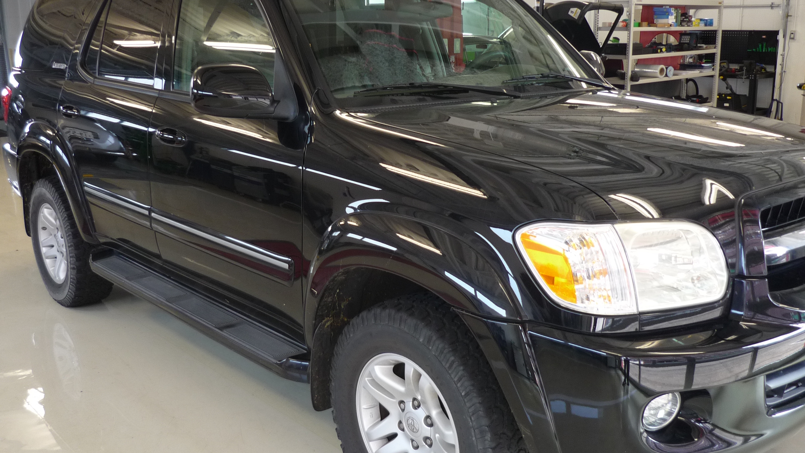 Toyota Sequoia 4 7l 入庫 Seiken E Garage Training Center