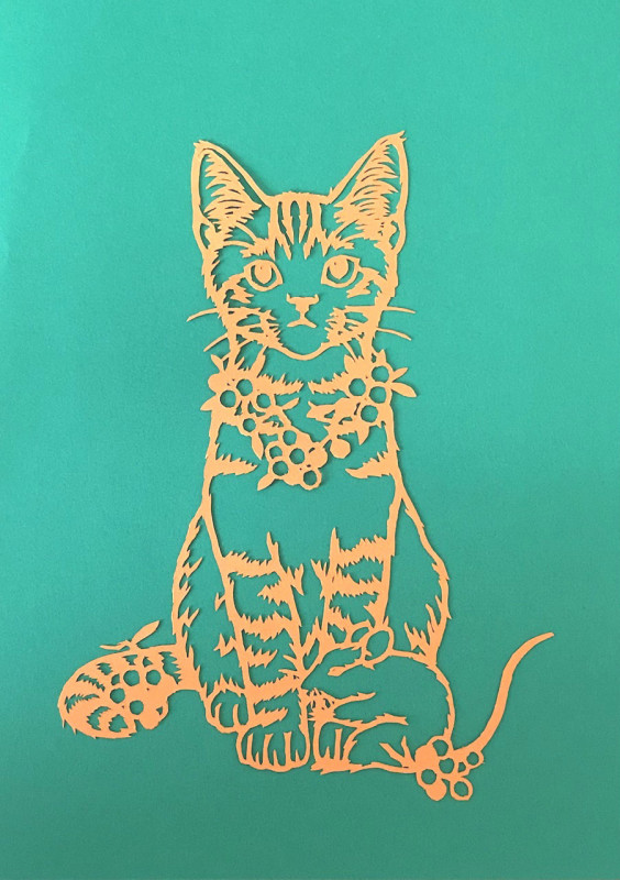 かわいい切り絵 カフェ畑れんげ Npo法人やまぼうし かわいい切り絵 カフェ畑れんげ Npo法人やまぼうし