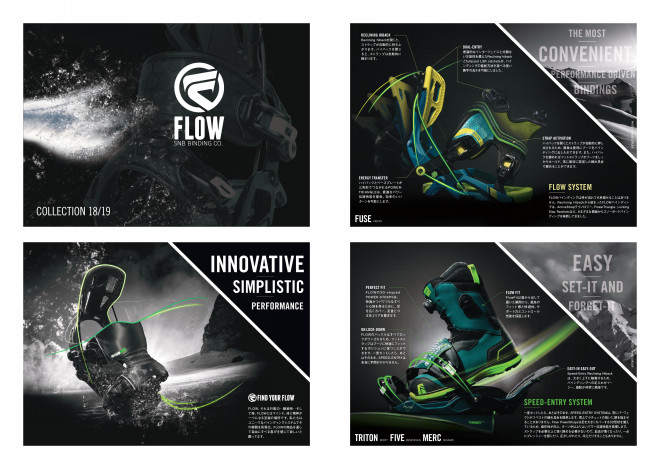 FLOW ☆リアエントリー式バインディング 堅苦しい ＿L＿ブラック 