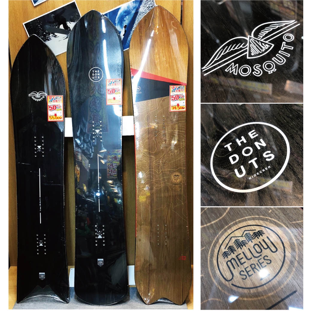 通販限定 NIDECKER THE The DONUTS Smoke 155 154 Snowboard