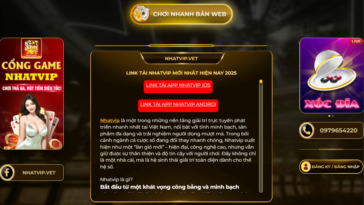 NhatVip IOS Trải Nghiệm Game Đỉnh Cao Thuộc Về Bạn - Khám Phá Thế Giới Giải Trí Di Động