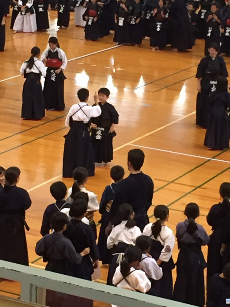 大阪体育大学剣道部の学生さんによる指導稽古 平野剣道協会