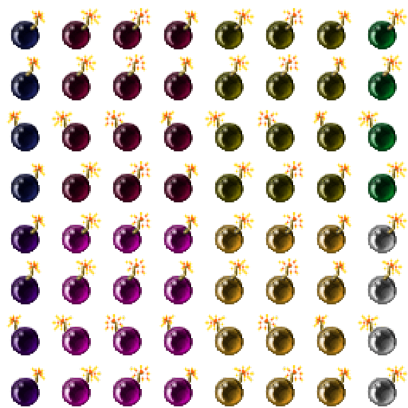 キャラチップ素材 : ページ2 | 白黒洋菓子店