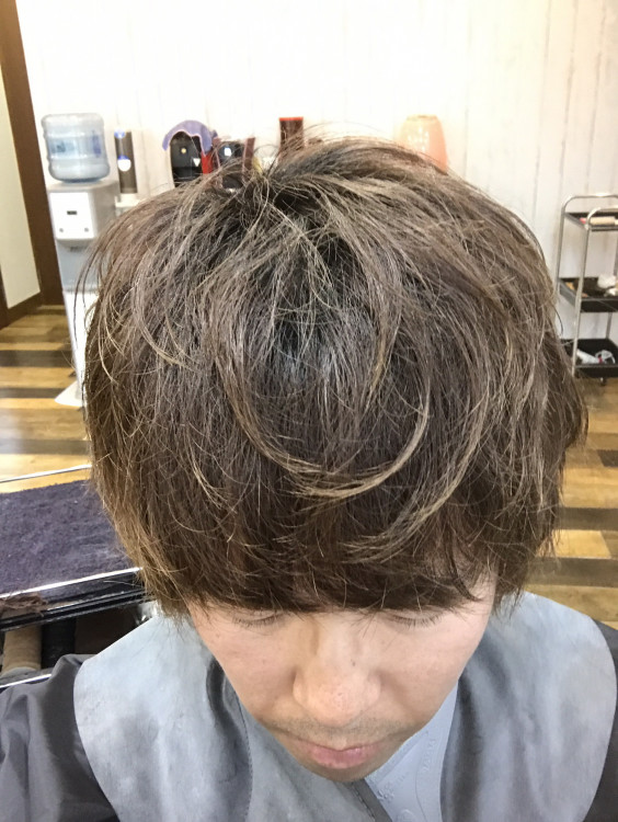 色濃く透けるアプリエミドルで実験だ 髪質改善とドライヘッドスパに特化した高知の美容室hair Spa Trico ヘアーアンドスパトリコ 公文雄介のオウンドブログ