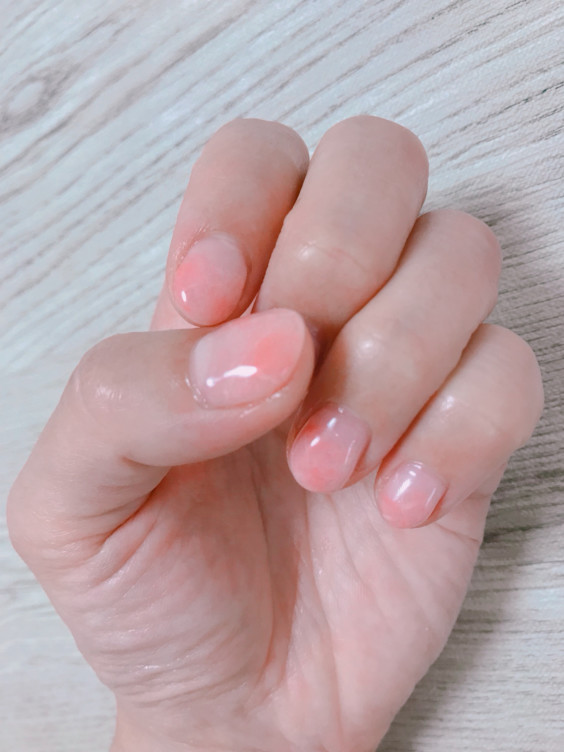 さりげないパワーストーンネイル Key Nail