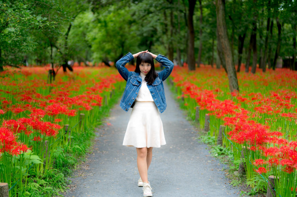 ポートレート 巾着田 彼岸花 曼珠沙華 Koh S Photo Trip 旦 ポートレート 巾着田 彼岸花 曼珠沙華 Koh S Photo Trip 旦